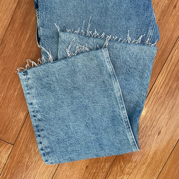 Mavi Light Blue High-Rise Loose Straight Jeans - Picture 4 of 11